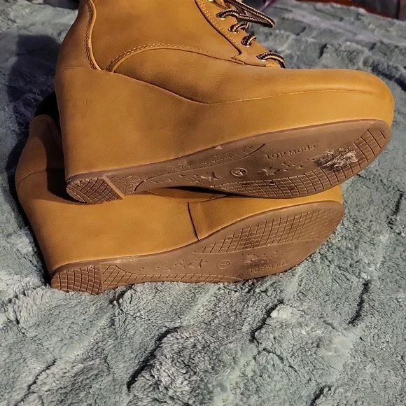 Wedge Fashion Construction boot - Picture 5 of 5